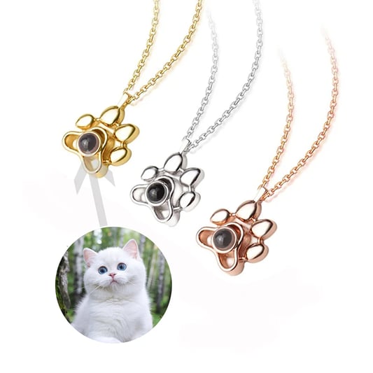 Pet Projection Photo Necklace TY002