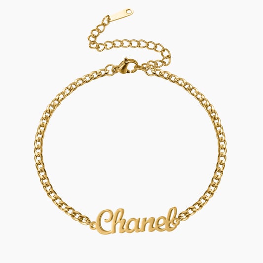 Curb Chain Custom Name Bracelet QB20938